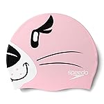 Speedo Unisex-Child Swim Cap Silicone Junior