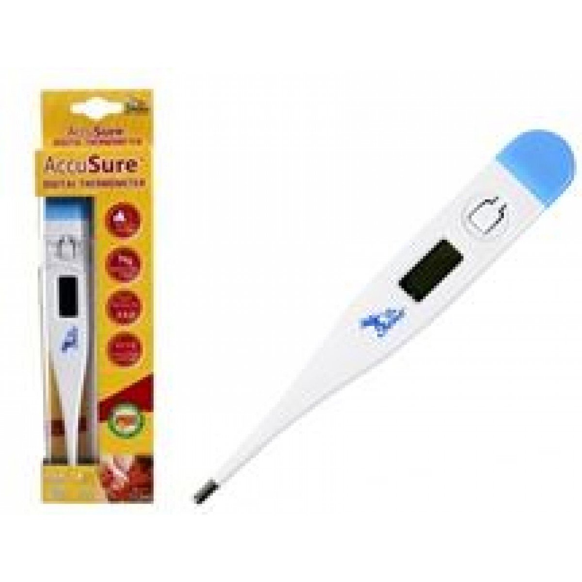 AccuSure Digital Thermometer MT1027 (Multicolor) Amazon.in Health