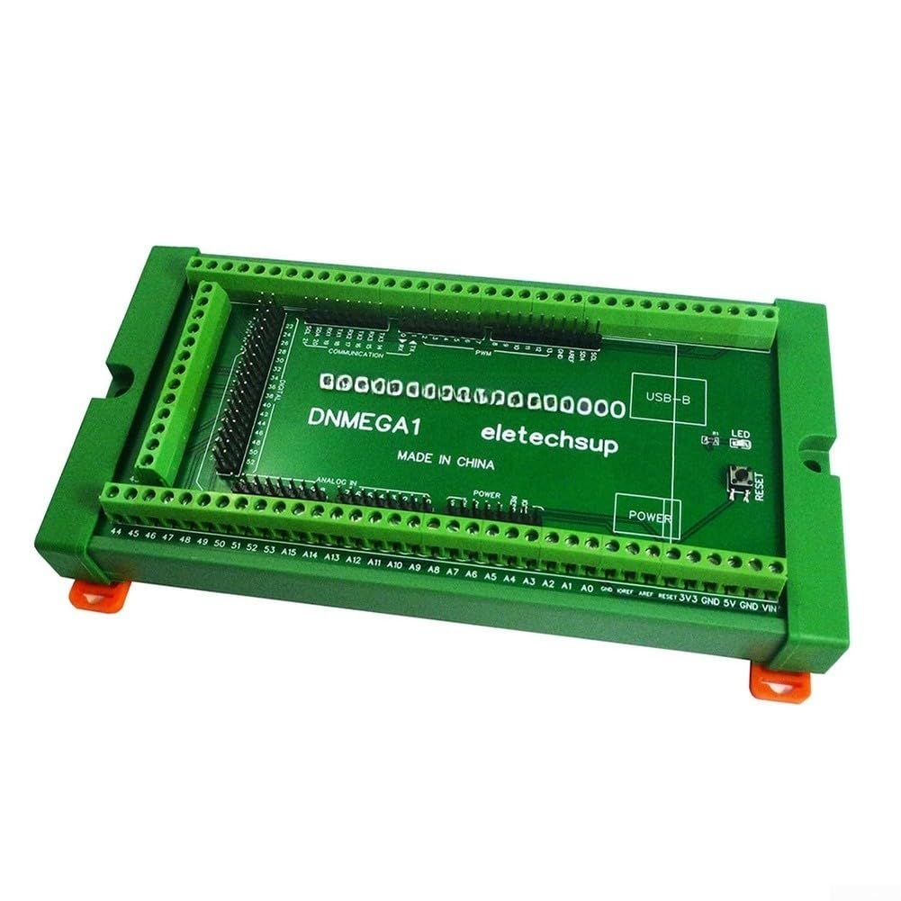 Adaptador de riel DIN Arduino con bornes de tornillo e interfaz ignífuga V0 4