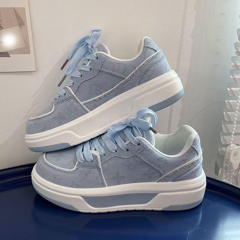 Baskets Y2K légères pour soulager la marche avec style plateforme - 3