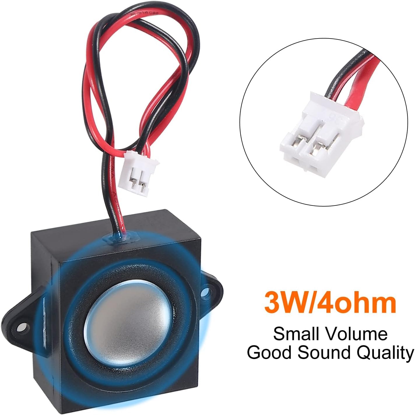 Mini Altoparlante 3W 8 Ohm Portatile a Cavità Singola per Progetti Elettronici Arduino Raspberry Pi
