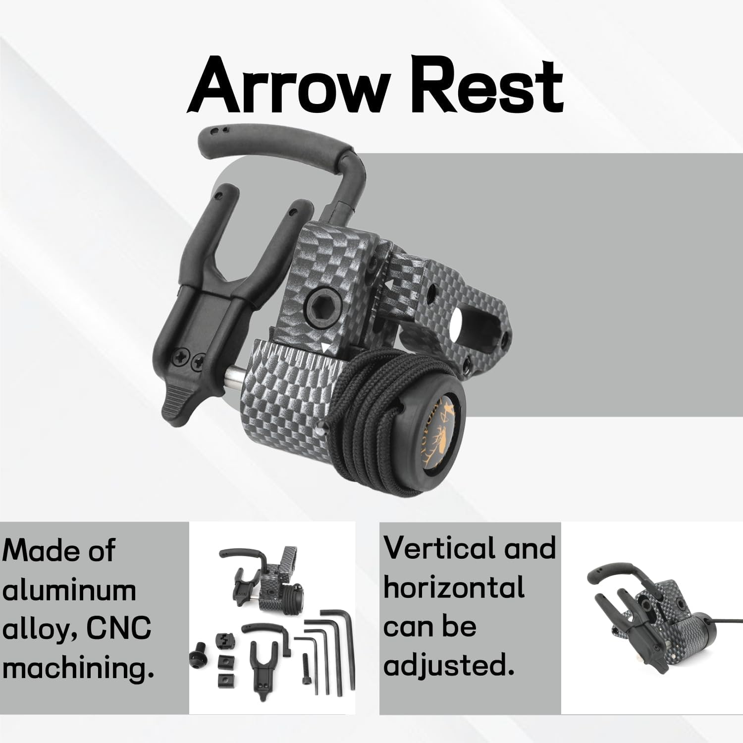 Arrow Rest Drop Away Arrow Rest Archery Compound Bow Arrow Rest for Pulley Bows - Arrow Launcher Archery Accessory