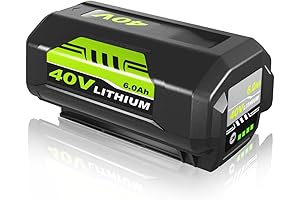 Ryobi 6Ah 40V Replacement Battery OP40602 for Enhanced Cordless Power