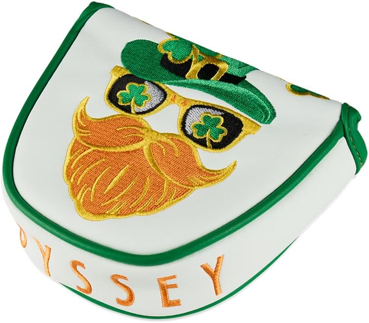 Odyssey Golf St. Paddy's Putter Head Cover (Mallet, Green)