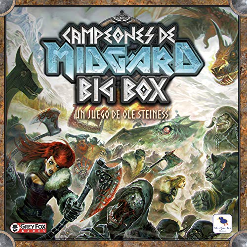 Campeões de Midgard Big Box espanhol MasQueoca Edições