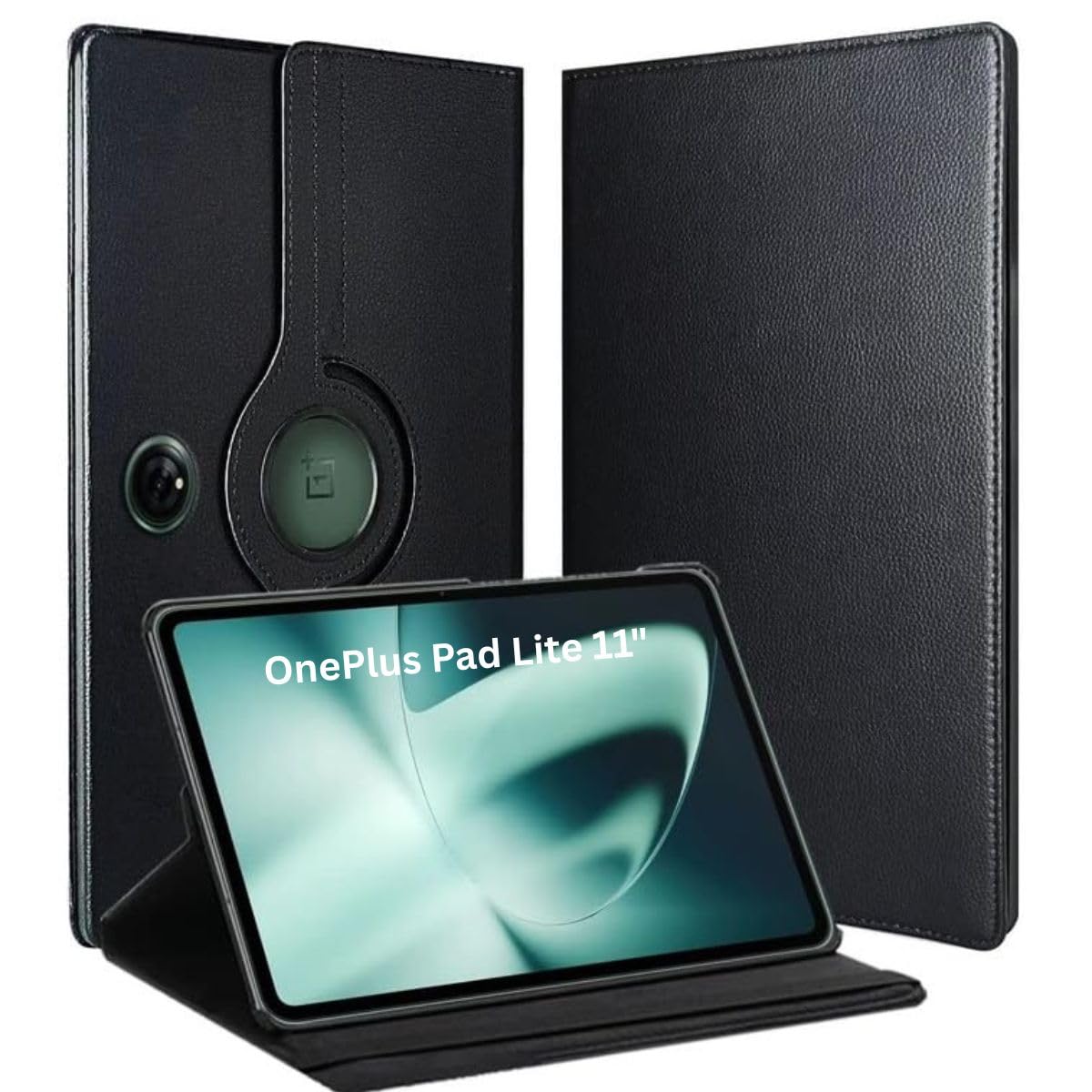 Printme Rotating Case for OnePlus Pad Lite 11 Inch Rotating Cover | 360 Degree Stand Folio Flip Case | PU Leather Smart Cover with Auto Wake Sleep for OnePlus Pad Lite Tablet-image-8