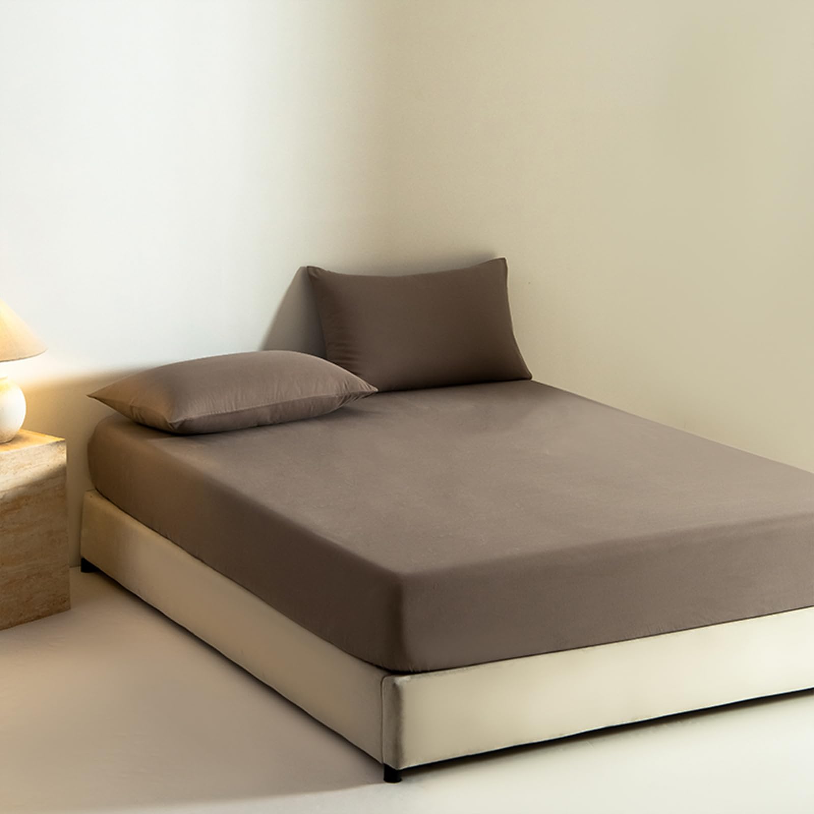 Jersey Drap-Housse Drap de lit 120x200 Coton Lit Double