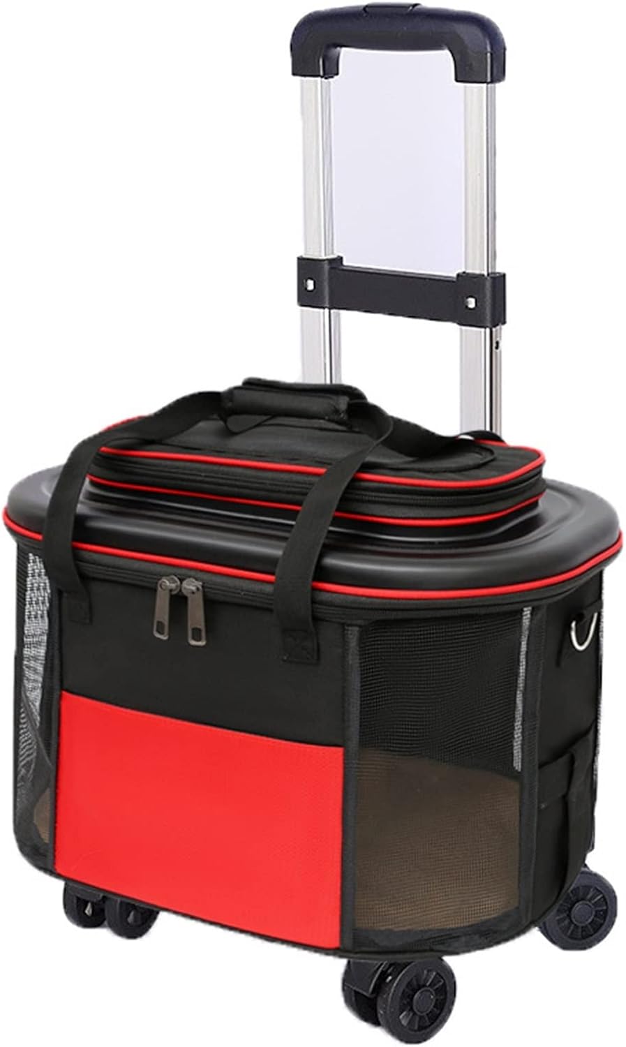 Pet Cat Bag Pet Carrier Cats Stroller Bag Universal Wheel Travel Portable Large-Capacity Pet Trolley Box Universal Wheel