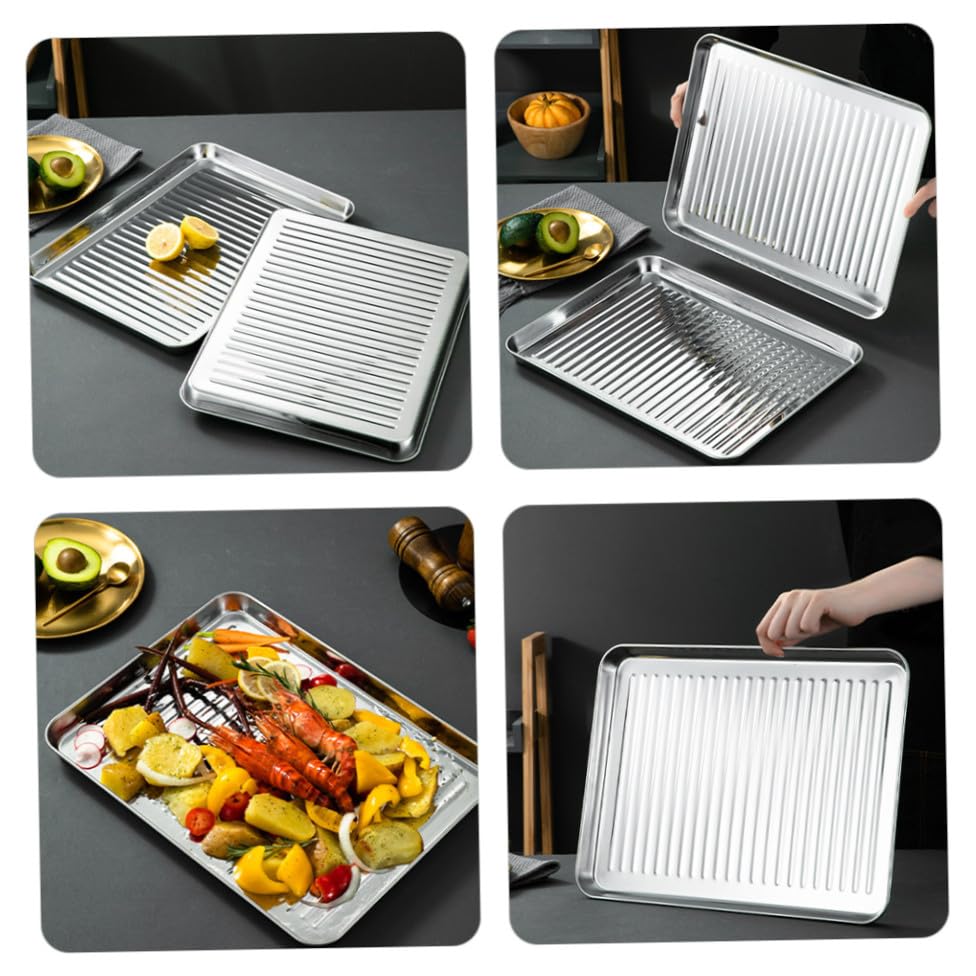 Plaque de cuisson pour biscuits Cabilock en acier fini les déformations - 6