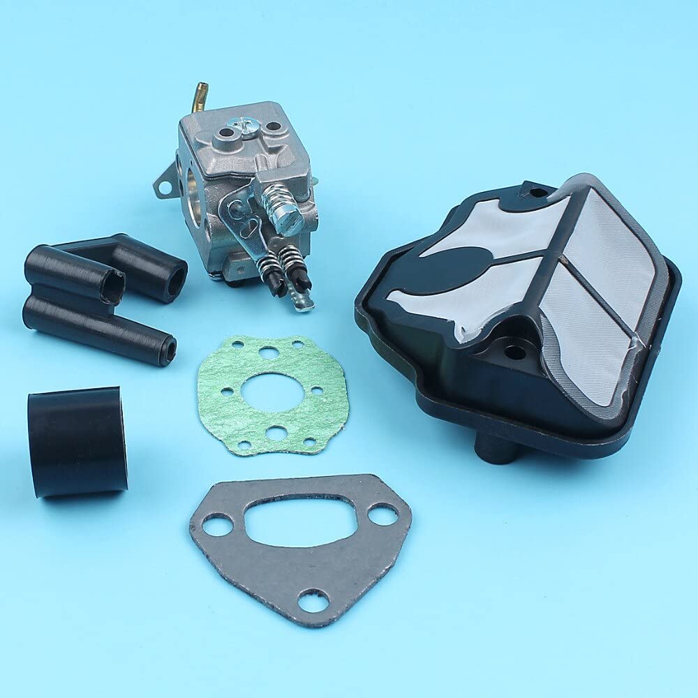 Ensemble De 2 Membranes De Carburateur Avec Tuyau - Pour Tronçonneuses