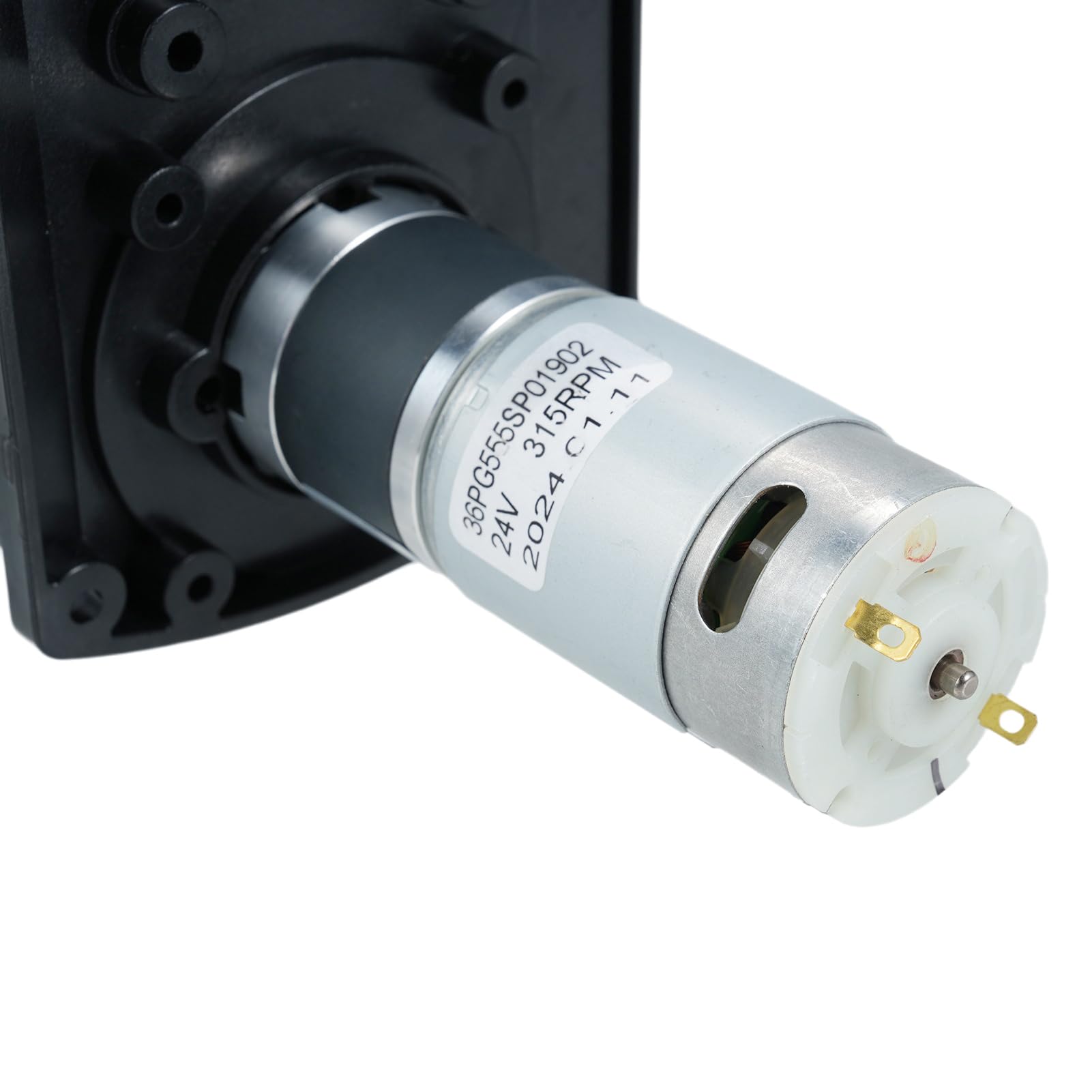 Bomba de dosificación Cabezal de dosificación peristáltica, Bomba de dosificación de dosis de 24 V CC Bomba de dosificación peristáltica, con Tubo de Silicona de Grado alimenticio (24V)