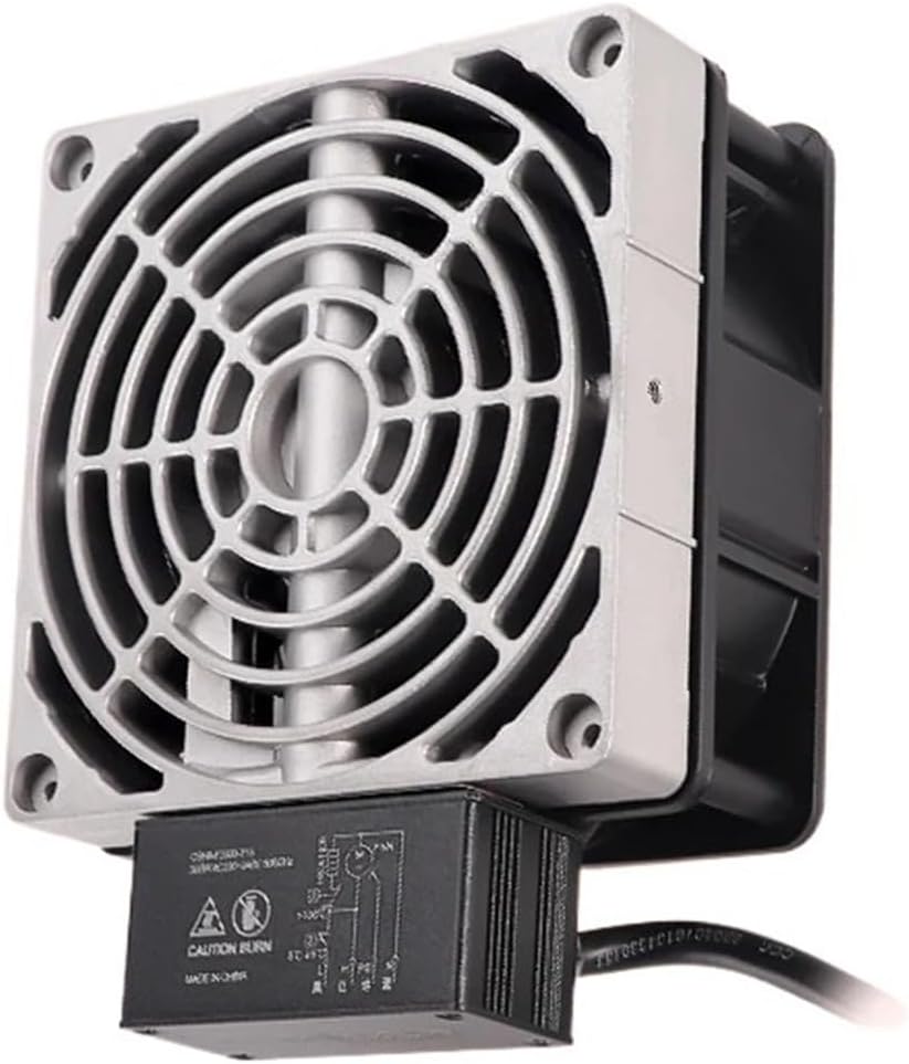 Adjustable Thermostat Industrial Cabinet Heater Anti Freeze Anti Condensation Electric Heating System 220V with Power Cord for E(CSH8-F2150-T15)