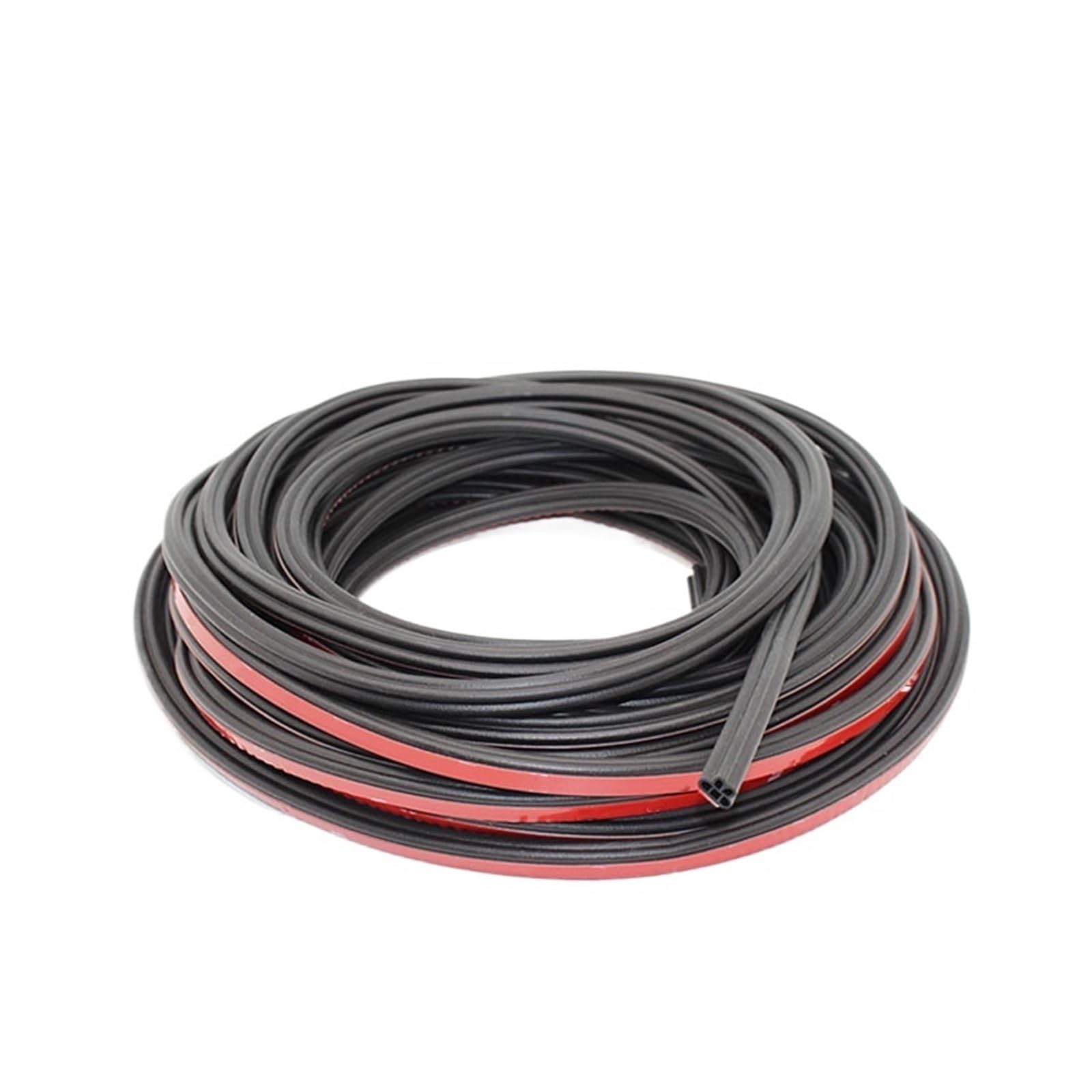 Edxncvvm 16 Meters Car Seal Strip Auto Rubber Sealing Strips Universal Car Door Trunk Hood Edges Strip Noise Insulation For Car Sealant(16 Meters)