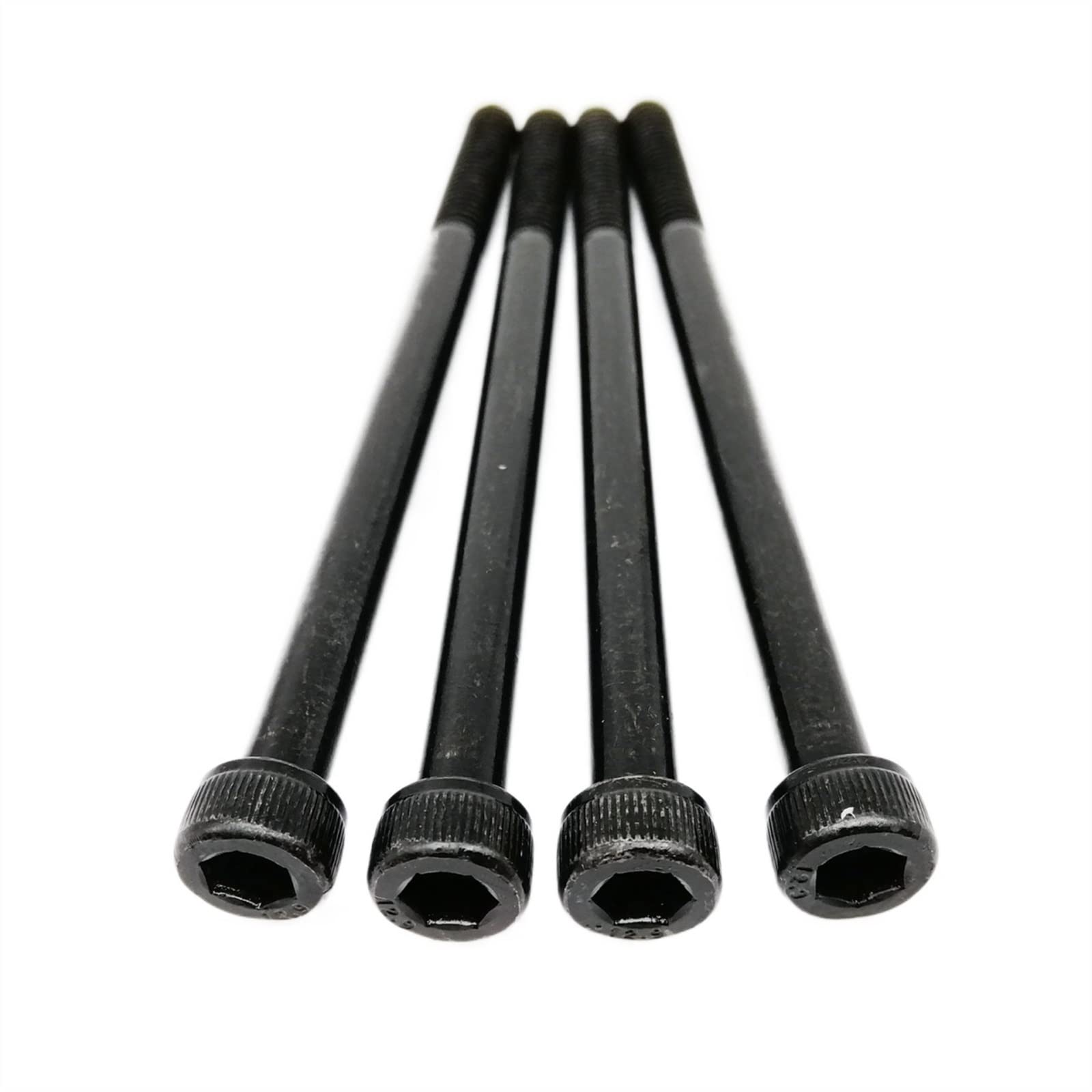 1/10pc M3 M4 M5 M6 M8 grado negro 12,9 acero alargado largo Allen hexágono cabeza hueca tornillo medio hilo L = 30-300mm(120mm 140mm,M4 10pcs)