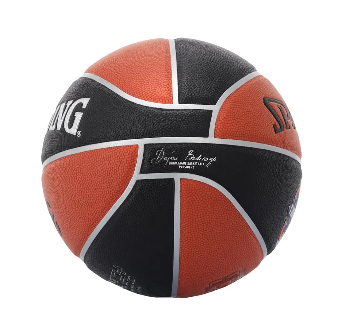 Spalding EUROLEAGUE FINAL Four Athen – OFFIZIELLER SPIELBALL Legacy TF-1000 Composite Indoor Basketball