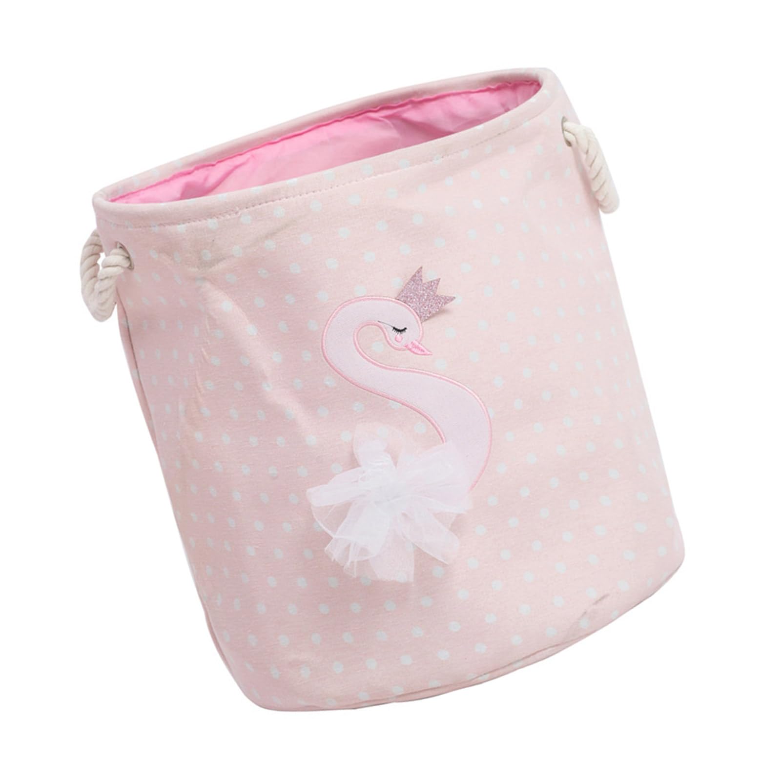 Mekalero Foldable Laundry Storage Basket Large Capacity Laundry Hamper Dirty Clothing Holder with Handle Clothes Organiser