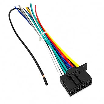 SCREENTRONICS Car Stereo Wire Harness Compatible Replacement for Kenwood DDX376BT DDX396 DMX706S DPX503BT DPX540BT KDC-BT360U KDC-BT378U KDC-X304 KMM-BT260U KMR-D378BT KVT-815DVD Radio