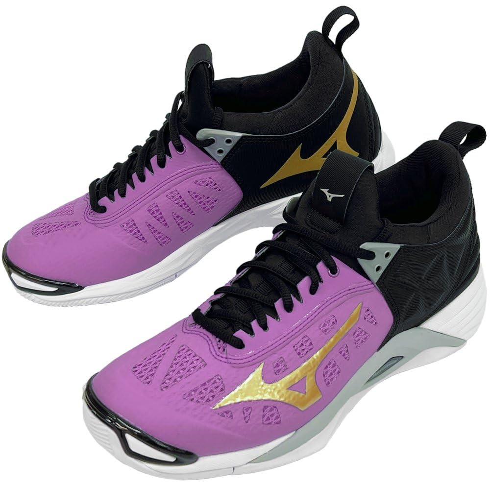 Amazon | 23.0cm ミズノ バレーボールシューズ WAVE MOMENTUM