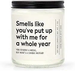 Presente de vela de aniversário de 1 ano