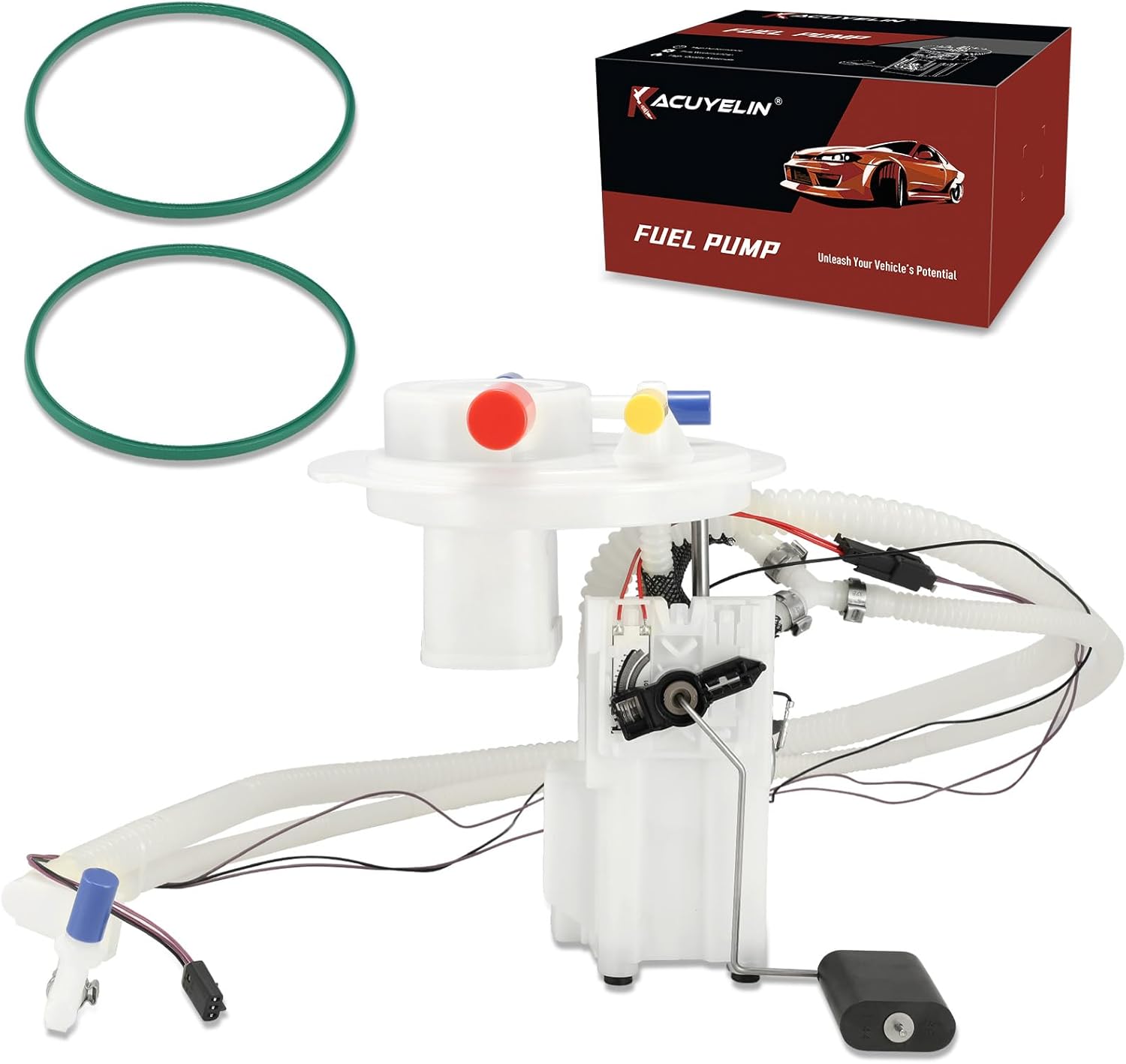 FG0785 Electric Fuel Pump Module Assembly Sending Unit Compatible with Chrysler 2004-2006 Pacifica 3.5L, 2005-2006 Pacifica 3.8L Replaces# E7287A SP7052M P77264M 5016846AA 5016846AB 5101804AA