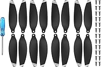 Vista 14 de 1/2/4 pares de hélices de bajo ruido para DJI Mavic Mini 2/Mini SE Drone Hélices ligeras portátiles de peso ligero accesorio para alas de drone