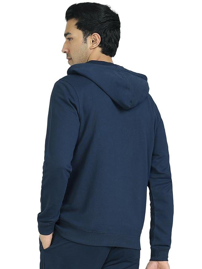 Buy XYXX Men Cotton Rich Hoodie, Relaxed Fit, Solid, Pack of 1