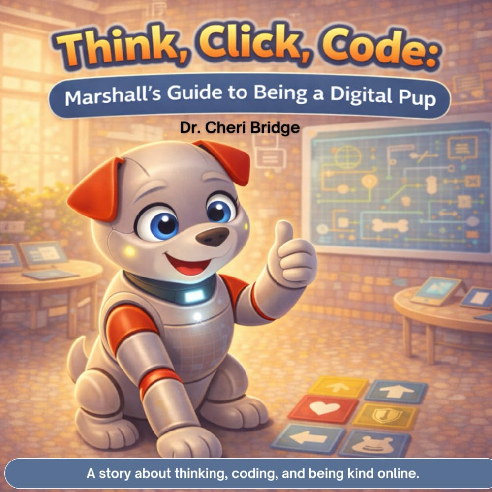 Think, Click, Code: Marshall's Guide to Being a Digital Pup: A story about thinking, coding, and being kind online.