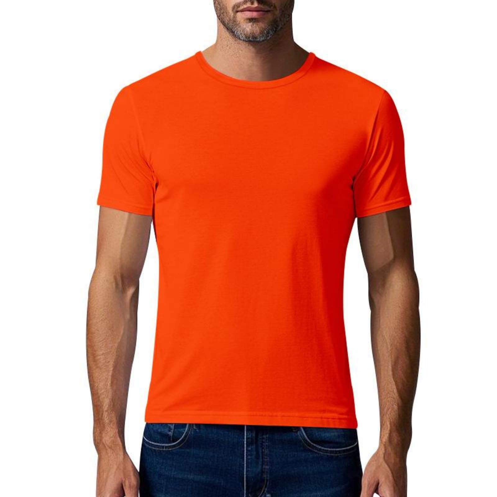 Running Shirts for Men Marathon Gear Short Sleeve Sun Protection Quick Dry Moisture Wicking T-Shirt Workout Muscle Tee
