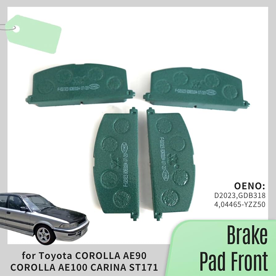 Amazon.com: WXQP Brake Pads Front for TOYOTA RAV4 E8 04465