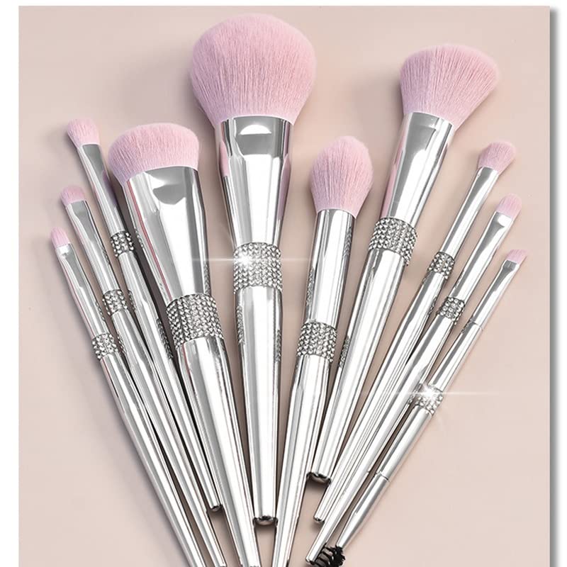 11 Makeup Brushes Soft Hair Eyeshadow Foundation Beauty Tools Full Set of Brush Pack image 4