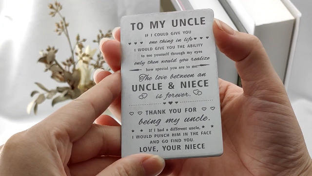 YWHL Cadeau Pour Nièce De La Part D'une Tante Et D'un Oncle, Cadeau Inspirant Pour Anniversaire, Remise De Diplôme Pour Nièce, Souvenir En Forme De Cœur En Cristal Avec Base Lumineuse Pour