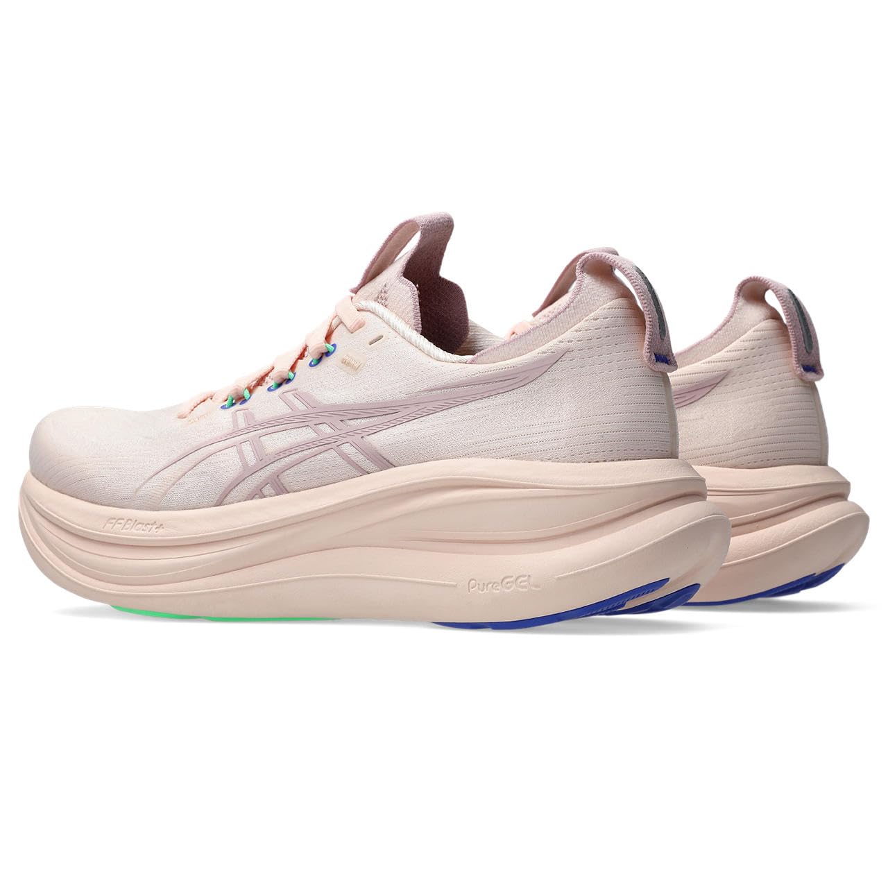Asics Gel-Nimbusaufschuhe Neutralschuh Damen apricot - Pearl pink/morganite 41 – Bild 2