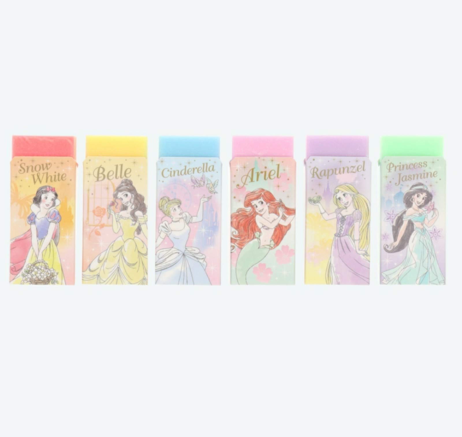 Amazon.co.jp: ディズニー プリンセス 消しゴム 〈 AIR-IN〉 6個