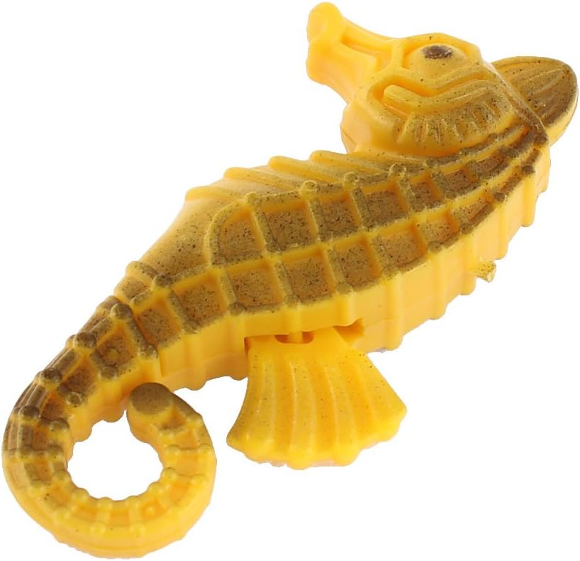 Ruilogod Plastic Fish Tank Emulational Floating Seahorse 6pcs Yellow (id: f42 e79 04d 2ea cd9 image 3