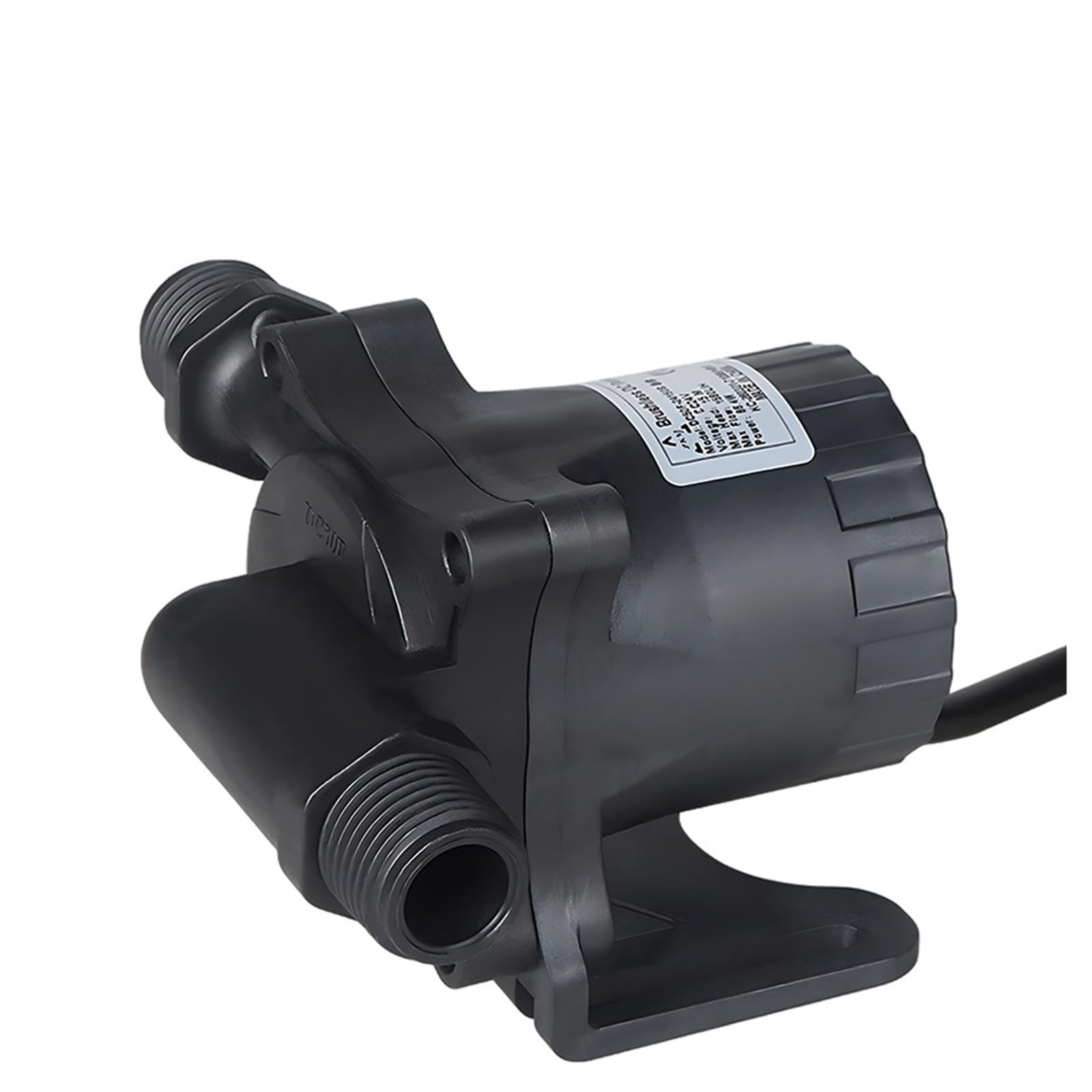 TKJBHGPK Cicha bezszczotkowa pompa zanurzeniowa DC12/24V mała przenośna pompa wspomagająca nawadnianie z adapterem IP68 (adapter EU_24150SEU)