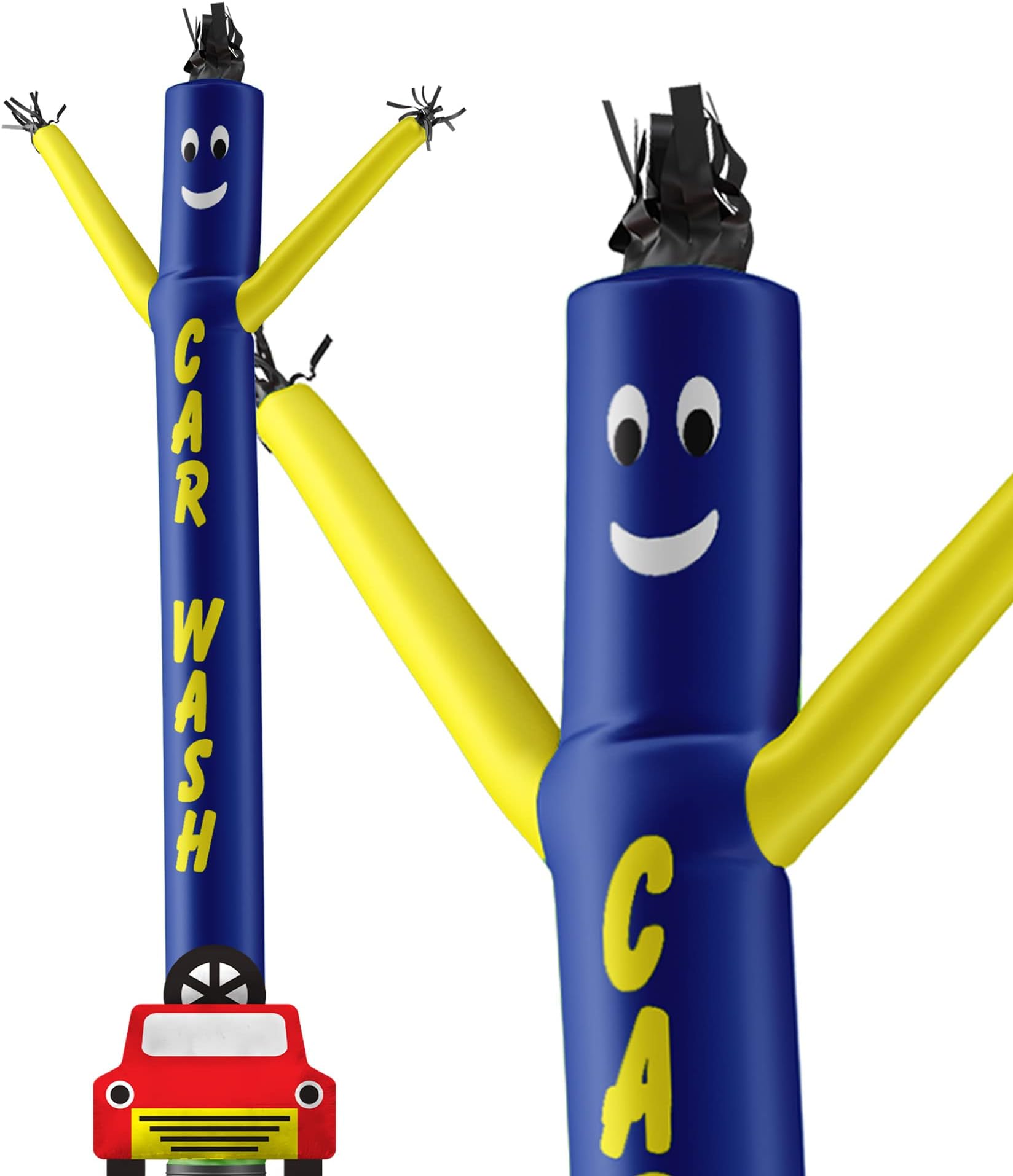 LookOurWay Air Dancers Inflatable Tube Man Attachment - Wacky Waving Inflatable Dancing Tube Guy for Business Promotion (Blower Not Included)