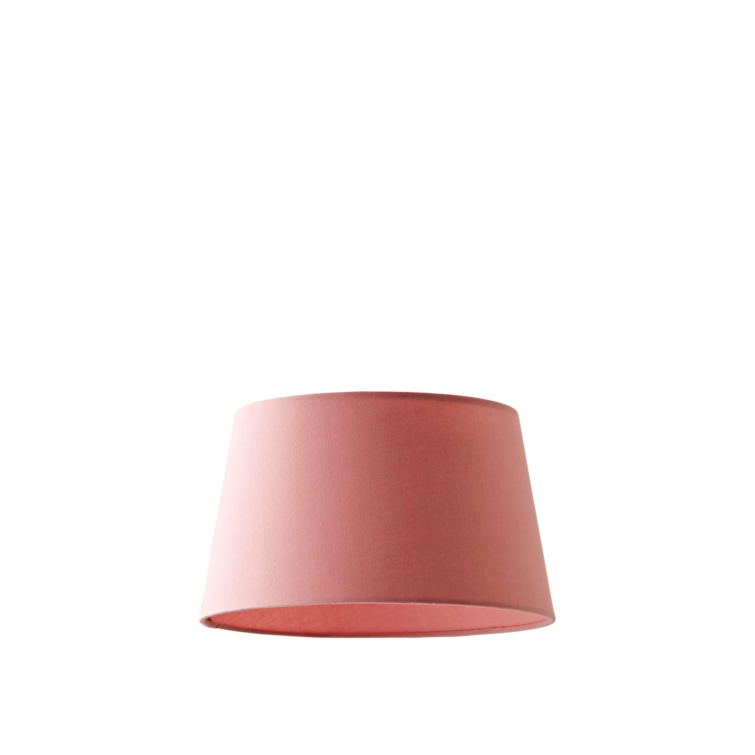 Valuelights Pink | Aspen Blush Tapered 25Cm Easy Fit Pendant Lamp Shade | Ceiling Lights, Home Décor & Improvement Essential