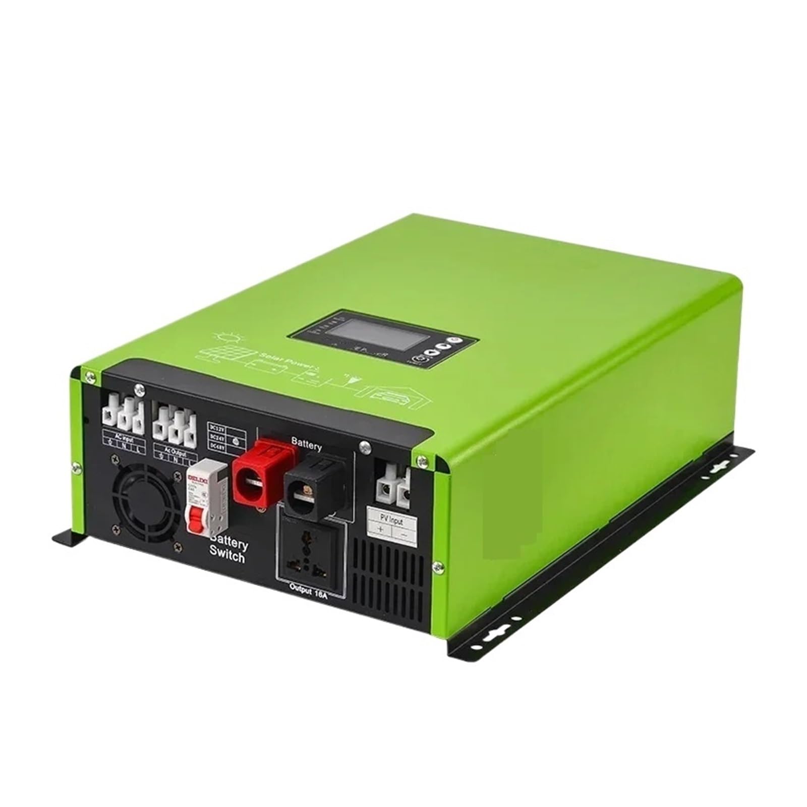 Régulateur de Charge Solaire Chargeur Solaire Hybride d'inverseur monophasé 24V 48V de 3KW 5KW for la Maison(3kw)