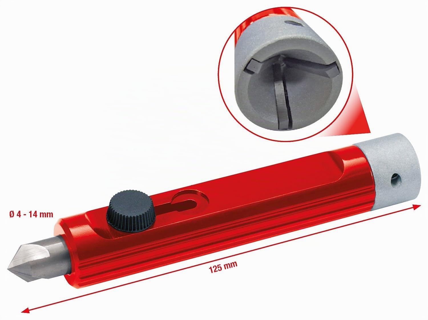 KS Tools 105.3015 Sbavatore per Interni ed Esterni