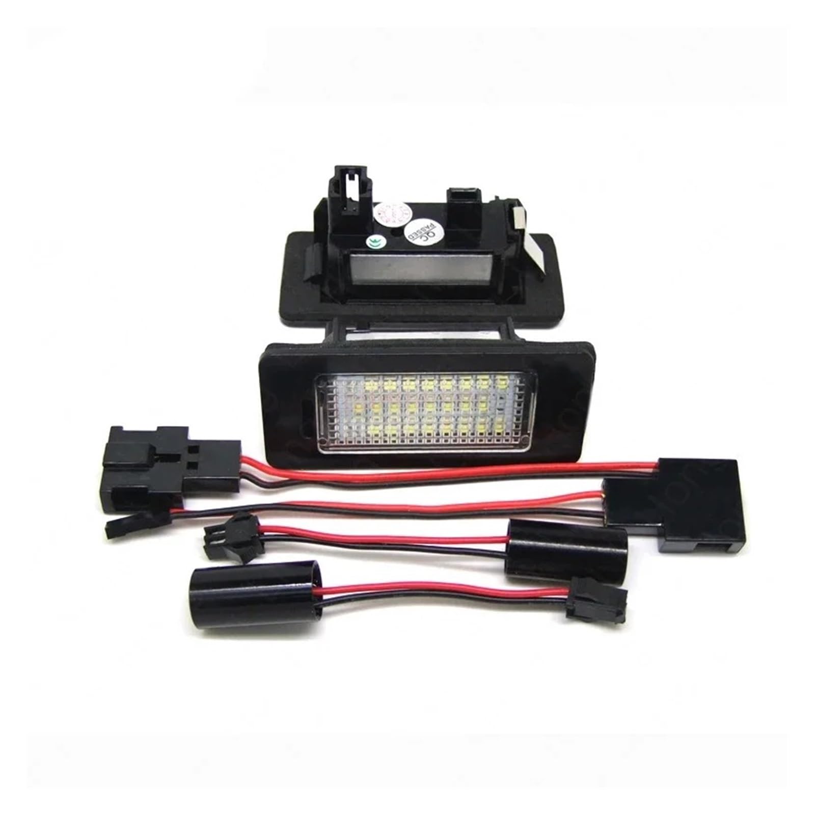 Coche Lámpara Numero Para VW Para Golf Para Jetta Para Passat Para Sharan Para Touran Para Touareg 2 Luces LED Matrícula 12 V