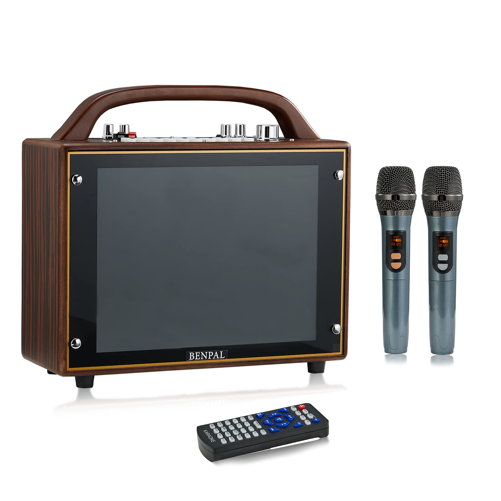 Buy BENPAL Karaoke Machine Portable Karaoke Machine with Lyrics