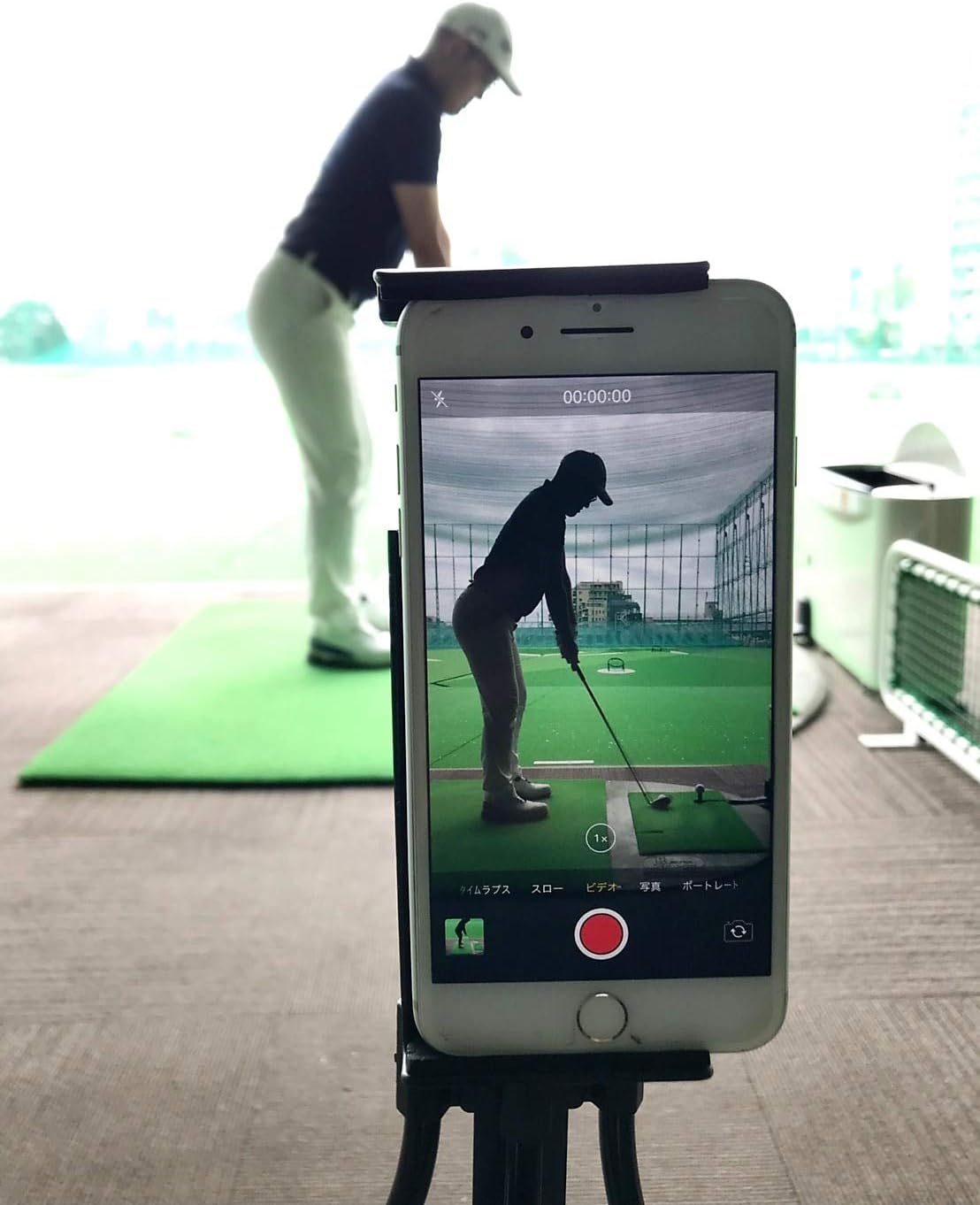 Amazon Swing Shot スイングショット ゴルフスイング撮影用スマホスタンド 三脚 ブラック Swing Shot 携帯電話 スマートフォンアクセサリ Amazon Swing Shot スイングショット ゴルフスイング撮影用スマホスタンド 三脚 ブラック Swing Shot 携帯電話 スマートフォンアクセサリ