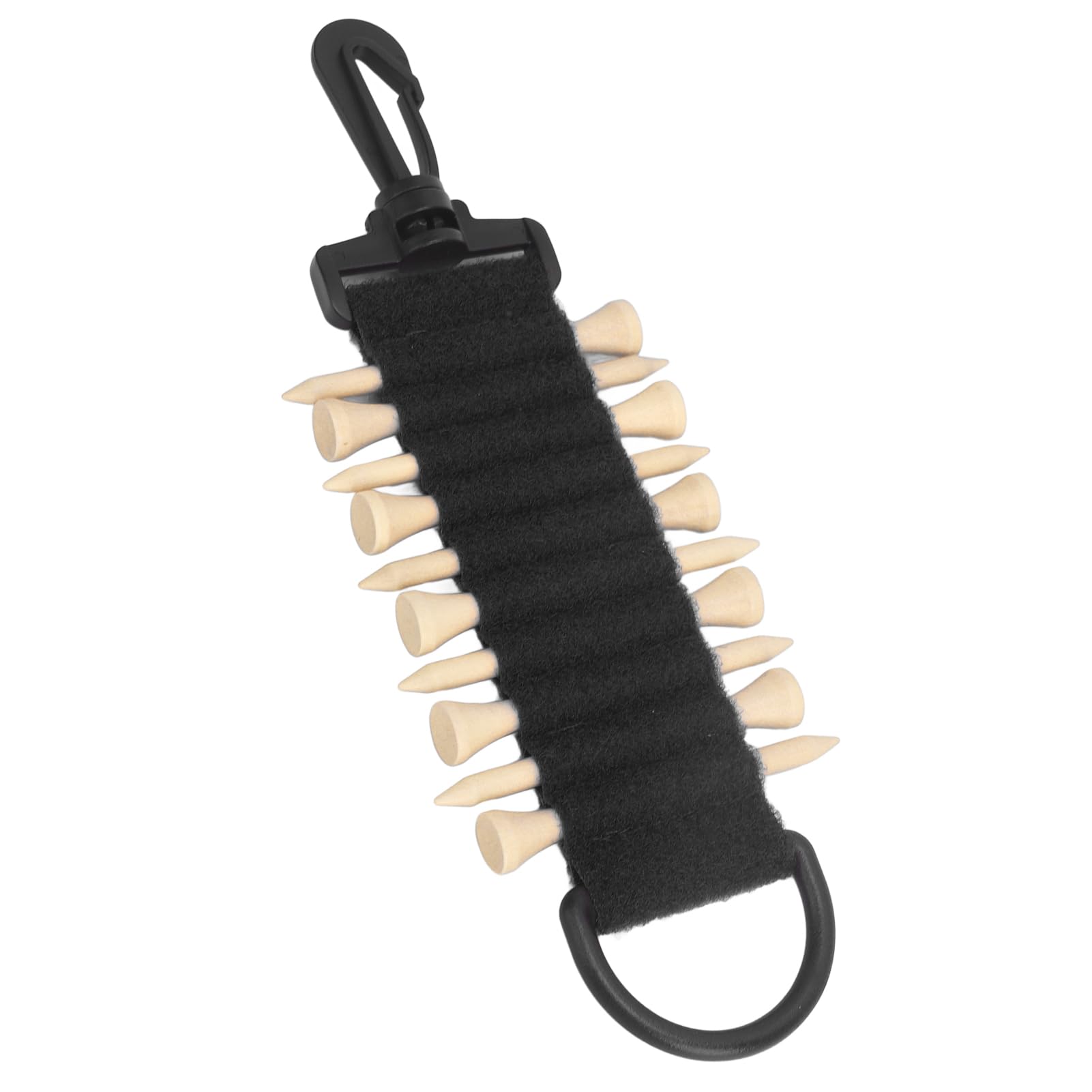 Dilwe Soporte para Te de Golf, Bolsa de Almacenamiento Portátil Multifunción de Nailon con Gancho para Cinturón