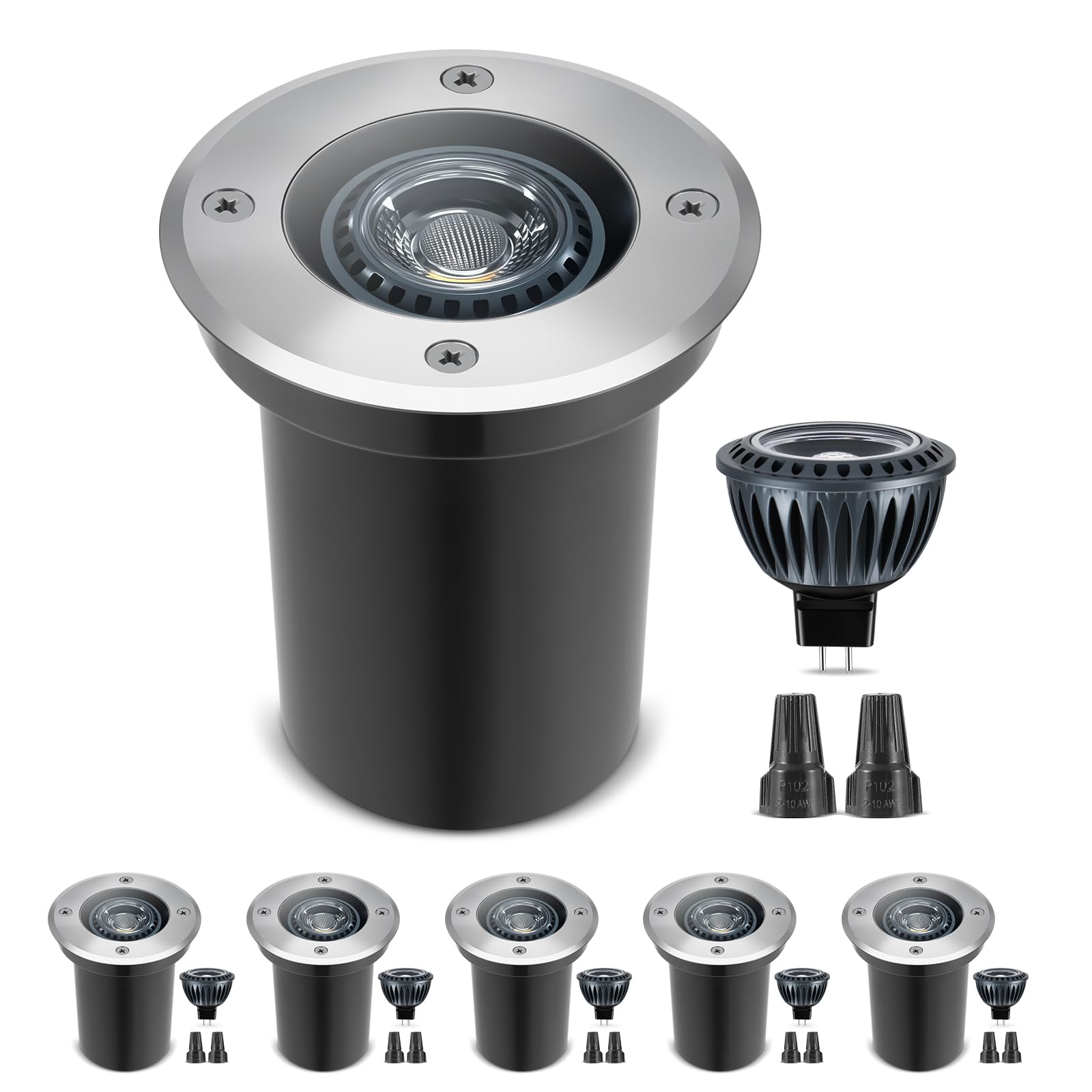 Gardencoin 5 inch well light