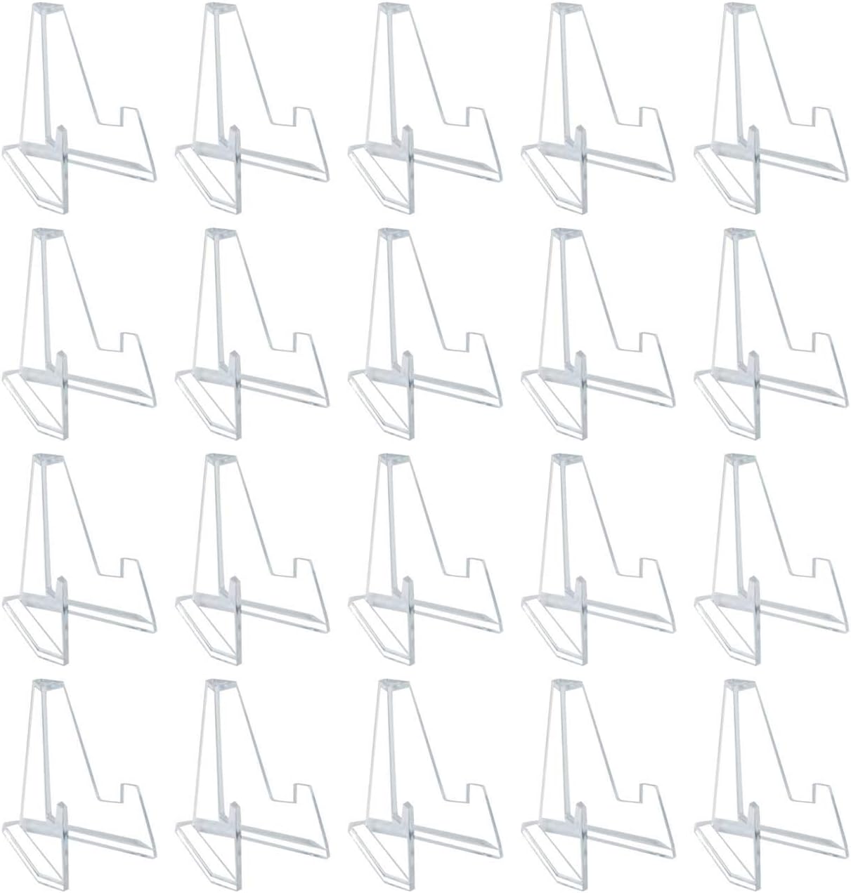 15 Stück Acryl Münzständer - Transparente Staffeleien Für Sammlungen 5,4x3,2cm