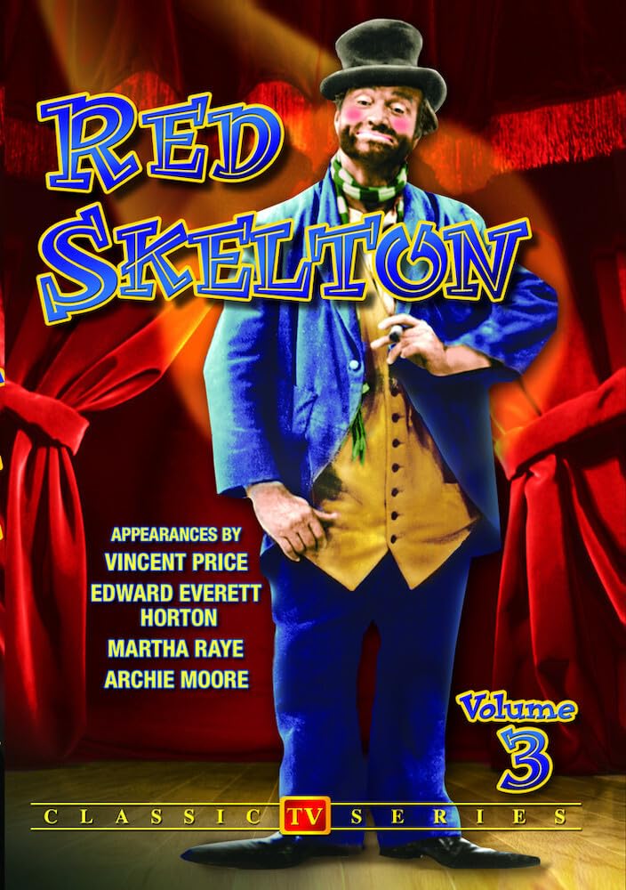 Comedia Red Skelton 3 DVD Región 1 una joya del humor estadounidense