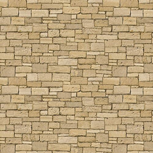MyTinyWorld Dolls House Miniature Mixed Size Square Cut Sandstone Paper