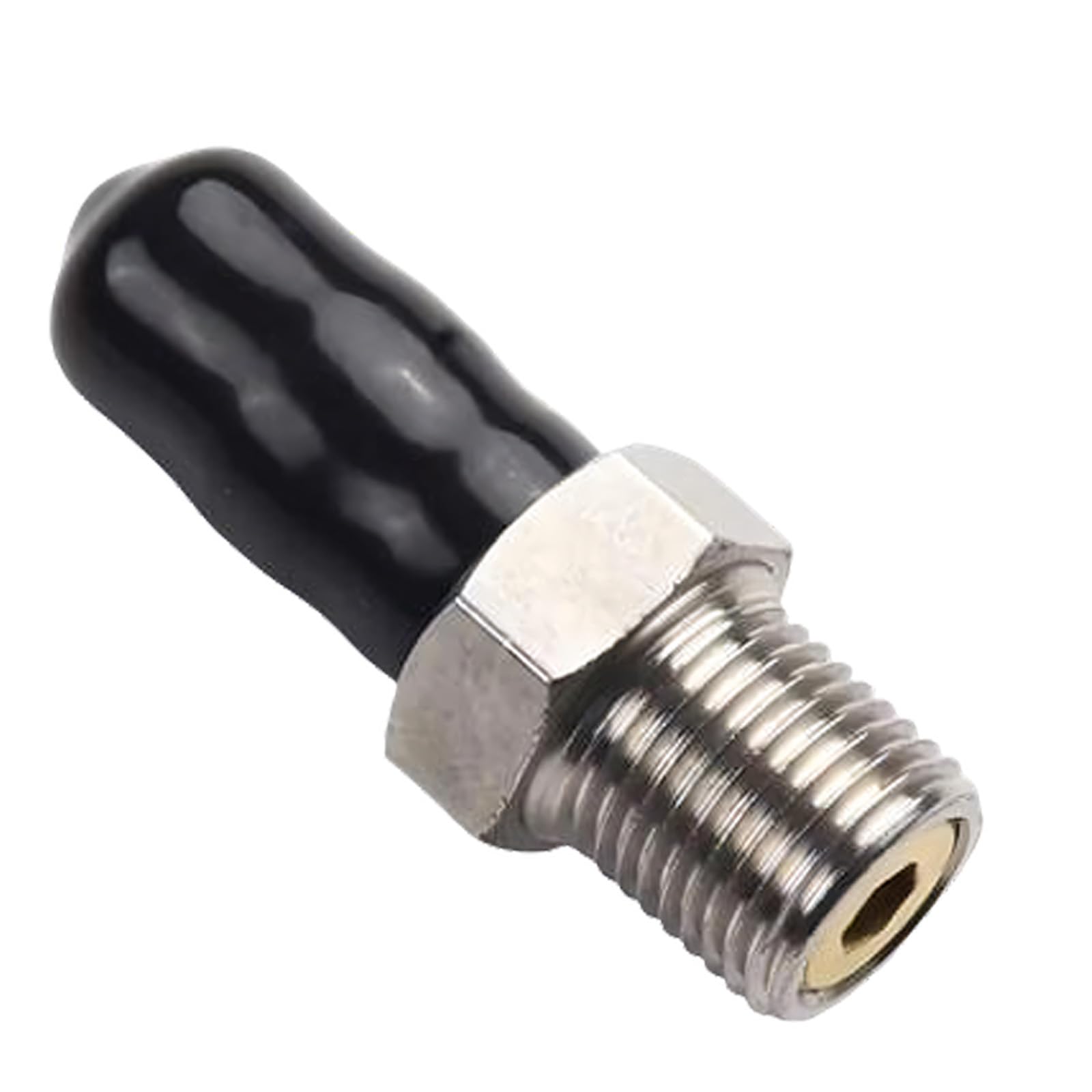 8mm Stainless Steel Male Quick Connector 1 / 8BSPP for Professional Technicians Steel Male Link