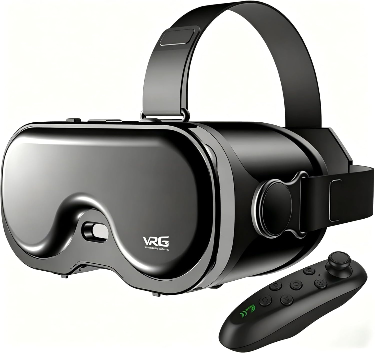 VR Headset for Phone, 3D Family Anti-Blue Eyes Protected HD Lenses, 120° FOV Virtual Reality Headsets VR Goggles for iPhone17/16/15/14/13/12/11, Samsung, Android