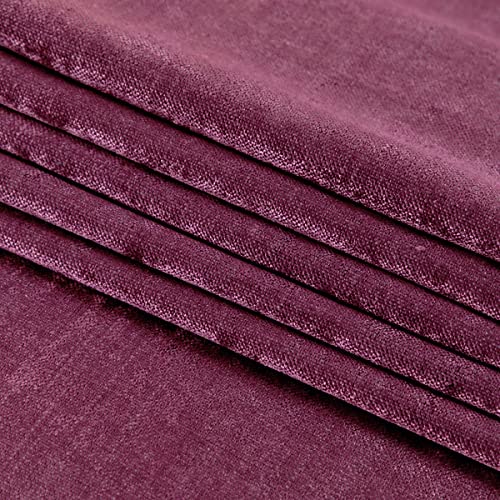 Amberis Bed Runner Purple, Chenille Soft No Fading Modern Bed Scarf #TOP4